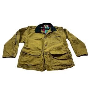 Vintage AMERICAN FIELD Hunting Jacket Mens Canvas Brown Chore mfg. 1950's 60’s